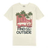 Outrank "Find Me Outside" Tee (Vintage White) - Outrank