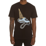 Icecream Drop SS Tee (Black) - Ice Cream