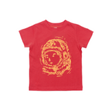 Kids Billionaire Boys Club BB Dust Helmet SS Tee (Poppy Red) - Billionaire Boys Club