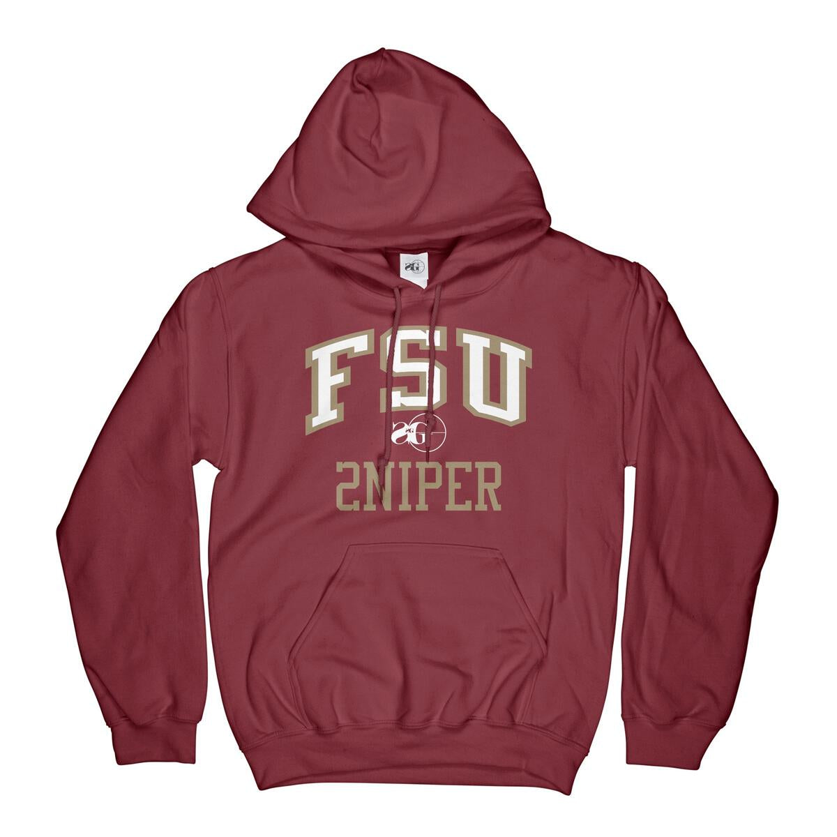 Sniper Gang FSU Hoodie (Garnet) - Sniper Gang Apparel