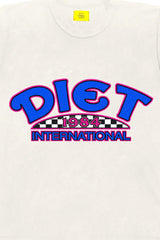 Diet Starts Monday Diet INTL Tee (Antique White/Blue) - Diet Starts Monday