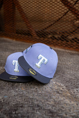 New Era Texas Rangers Final Season Grey UV (Lavender/Graphite) 59Fifty Fitted