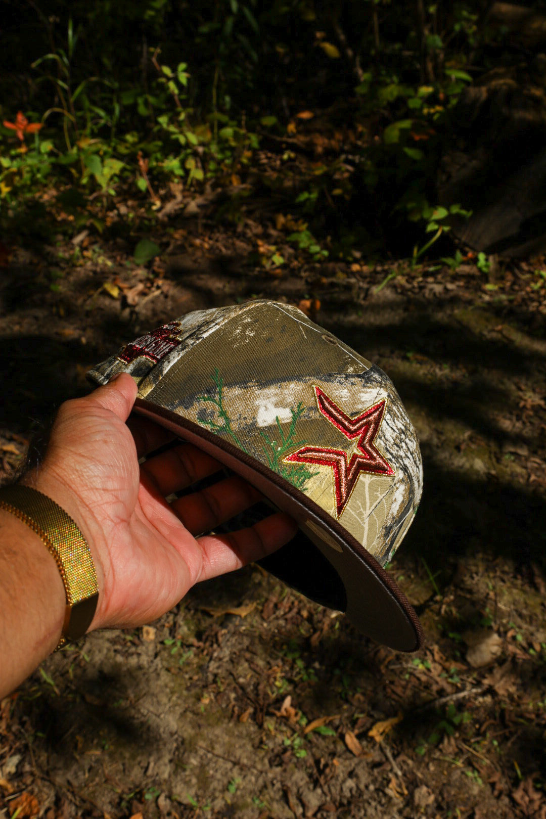 New Era Houston Astros 2004 ASG Side Patch Grey UV 59Fifty Fitted (Real Tree Camo/Burnt Wood)