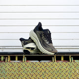 Mens HOKA Clifton 10 (Dark Roast/Black) - HOKA