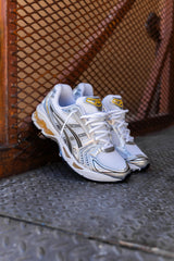 Mens Asics Gel-Kayano 14 (White/Tai-Chi Yellow)