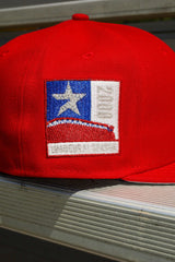 New Era Houston Astros 2000 Inaugural Side Patch Grey UV 59Fifty Fitted (Red)