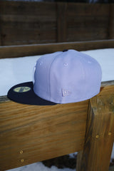 New Era New York Yankees 1962 World Series Side Patch Fitted (Lavender) - New Era