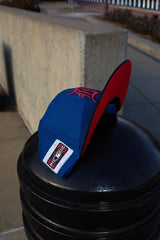 New Era Detroit Tigers 2006 World Series Side Patch Fitted (Royal/Black) - New Era