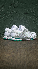 Mens Asics Gel-Cumulus 16 (White / Edamame Green)