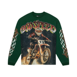 Godspeed "Full Throttle" LS T-Shirt (Green) - Godspeed