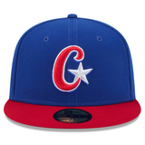 Cuba Baseball New Era 2026 World Baseball Classic 59FIFTY Fitted Hat - Blue/Red - New Era