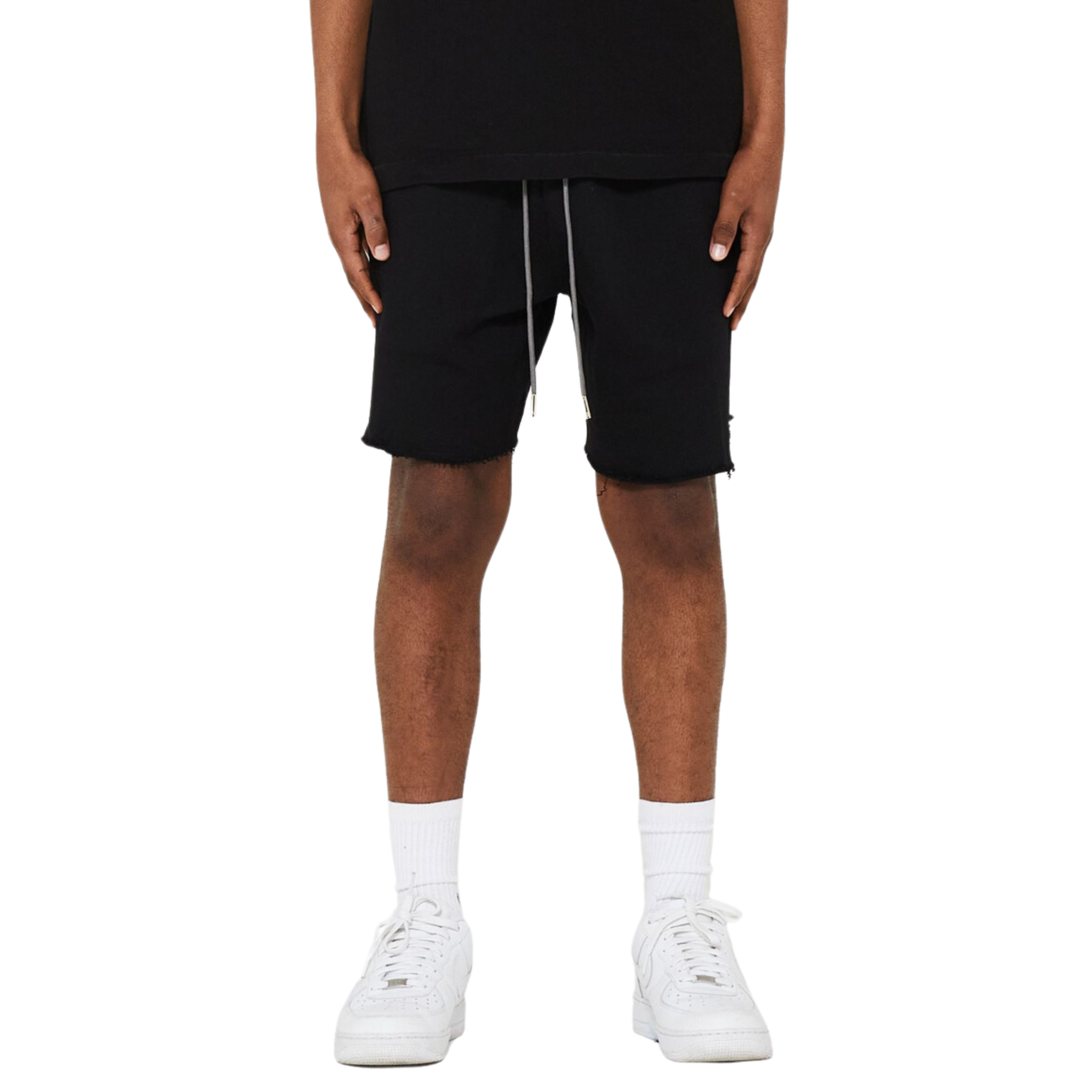 Memory Lane Logo Sweatshorts (Black) - Memory Lane