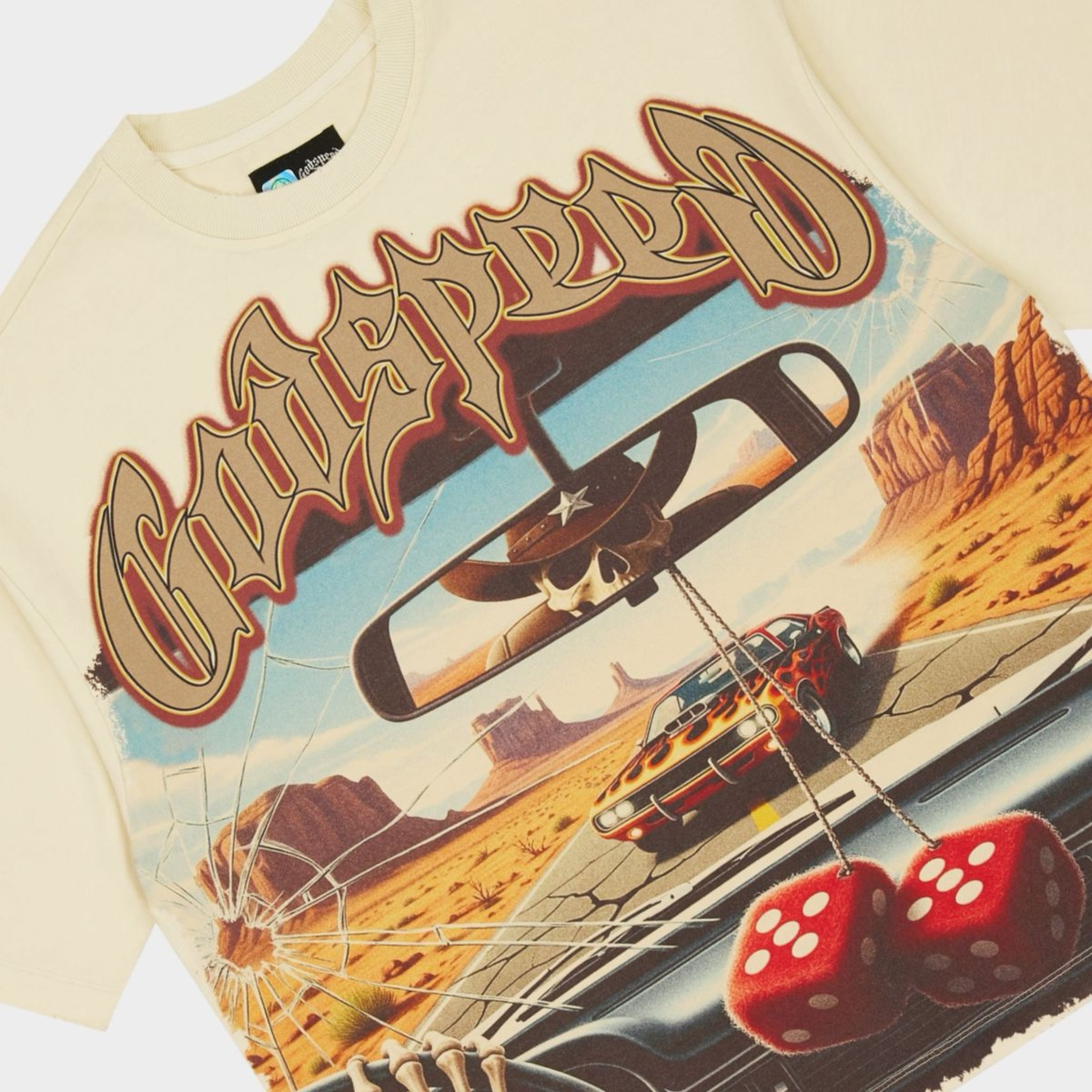 Godspeed "On The Run II" T-shirt (Bone)