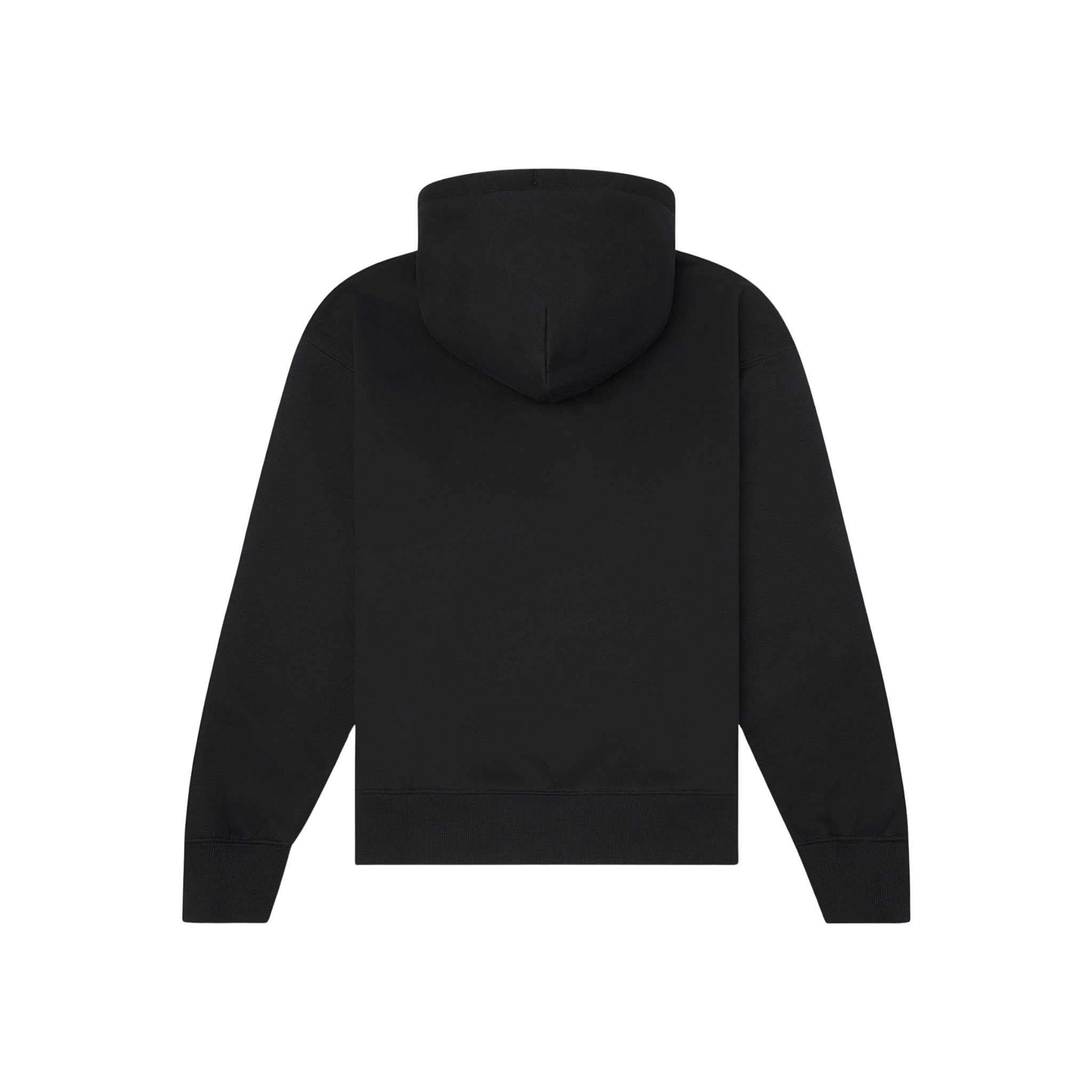 Paper Planes Oversized Script Weld Zip Up Hoodie (Black) - Paper Plane