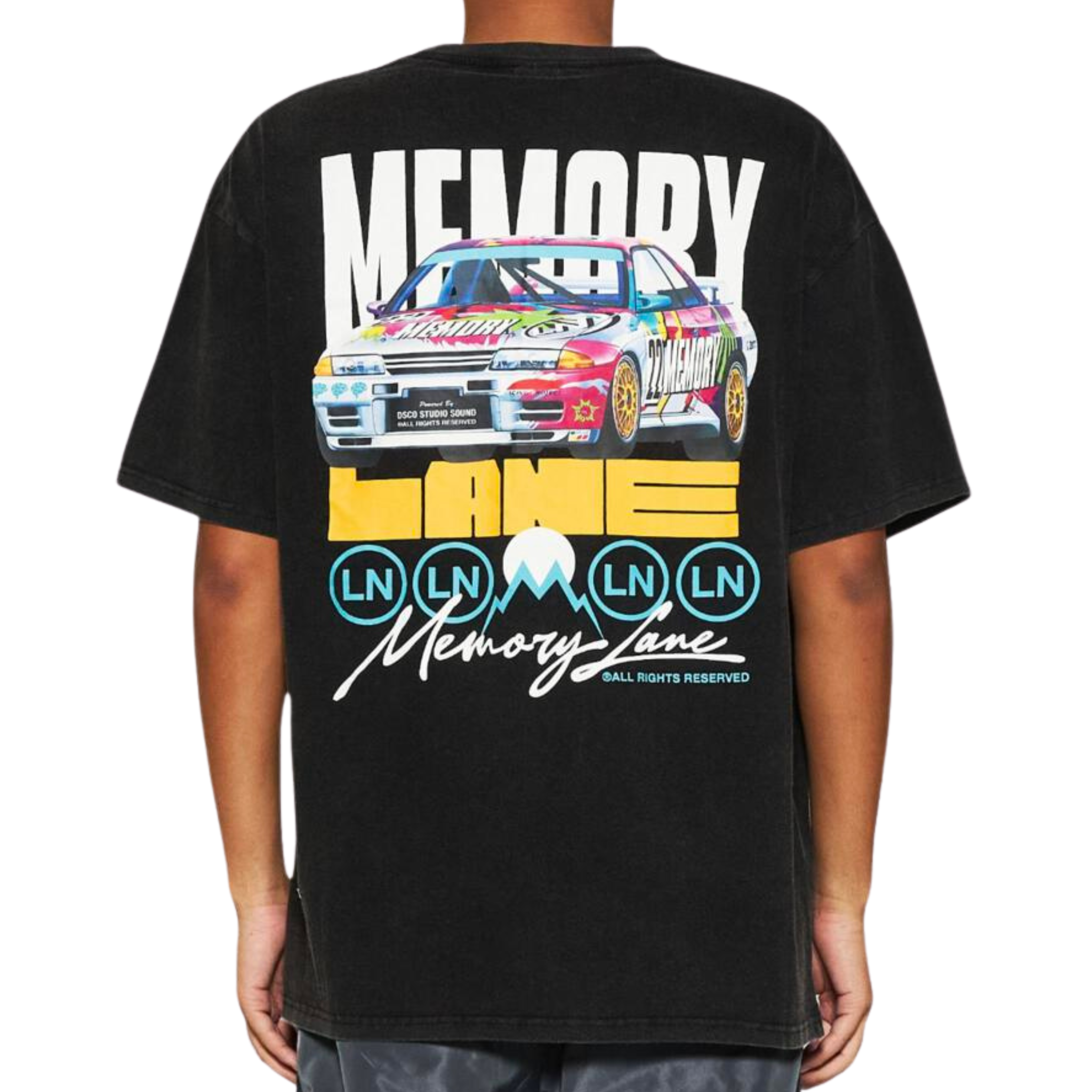 Memory Lane Livery Tee (Vintage Black) - Memory Lane