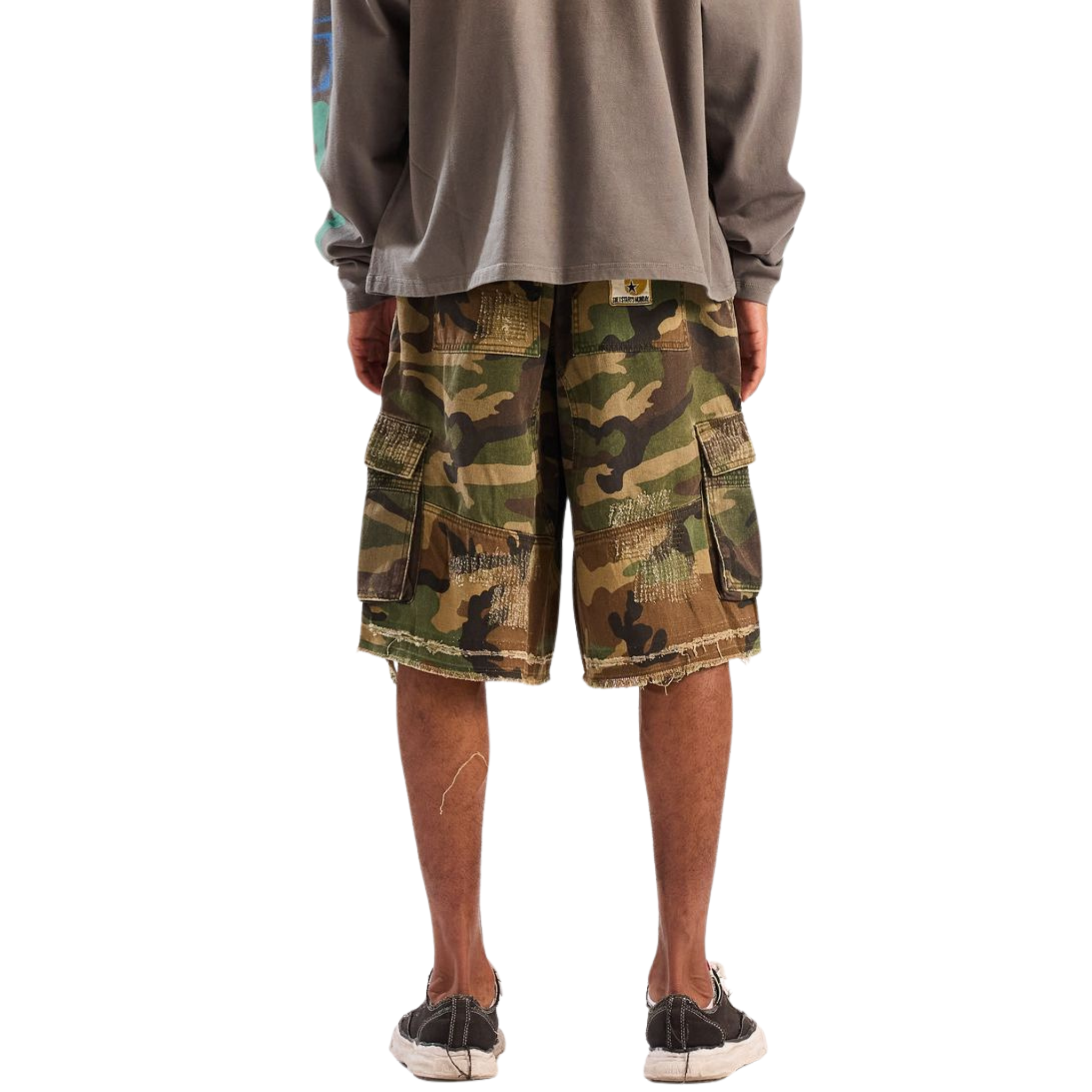 DSM Camo Cargo Shorts (Green Camo) - Diet Starts Monday
