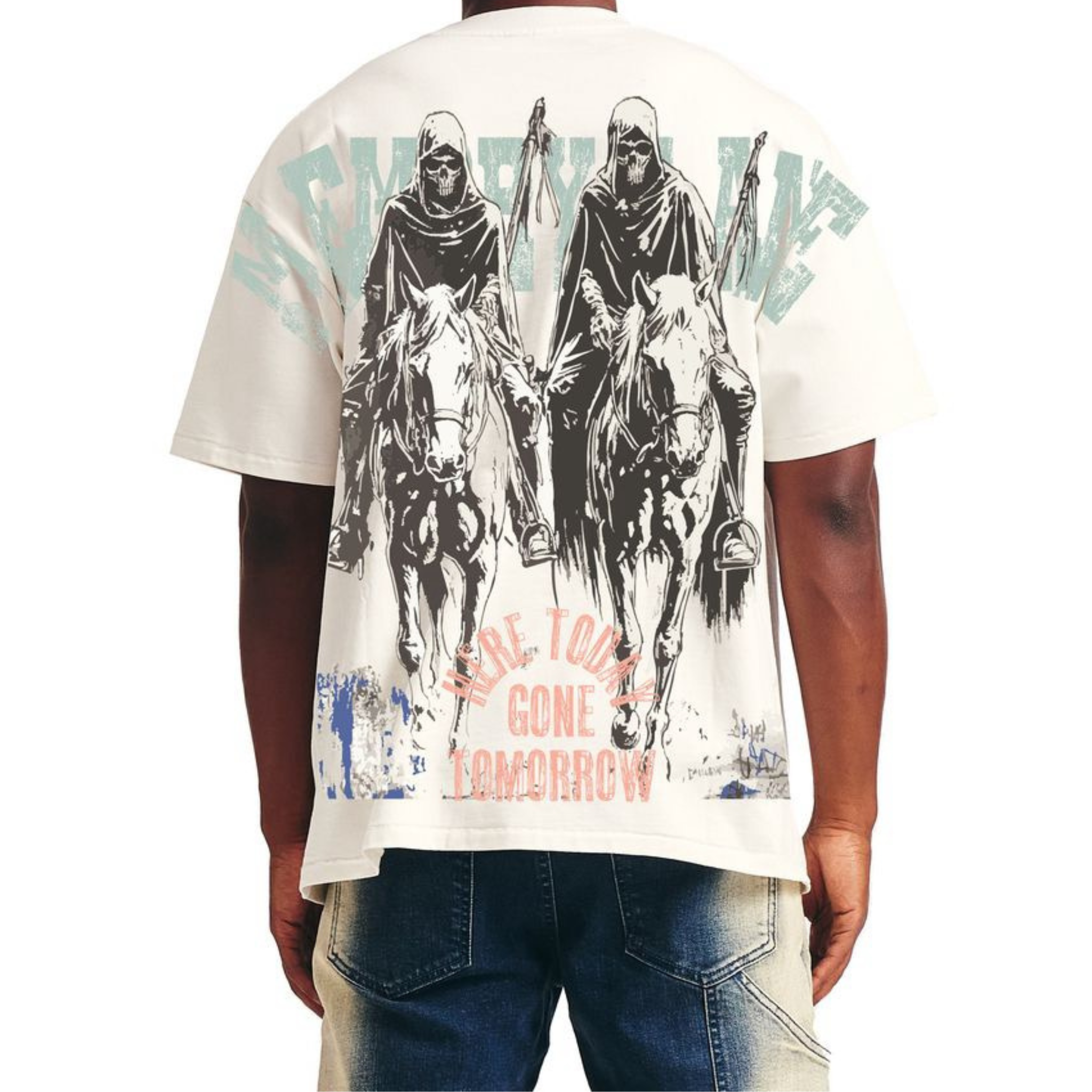 Memory Lane "REAPER DOODLE" (Off White) - Memory Lane