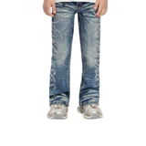 Kids Valabasas 'LATTICE" Jeans (Dark Blue) - VALABASAS