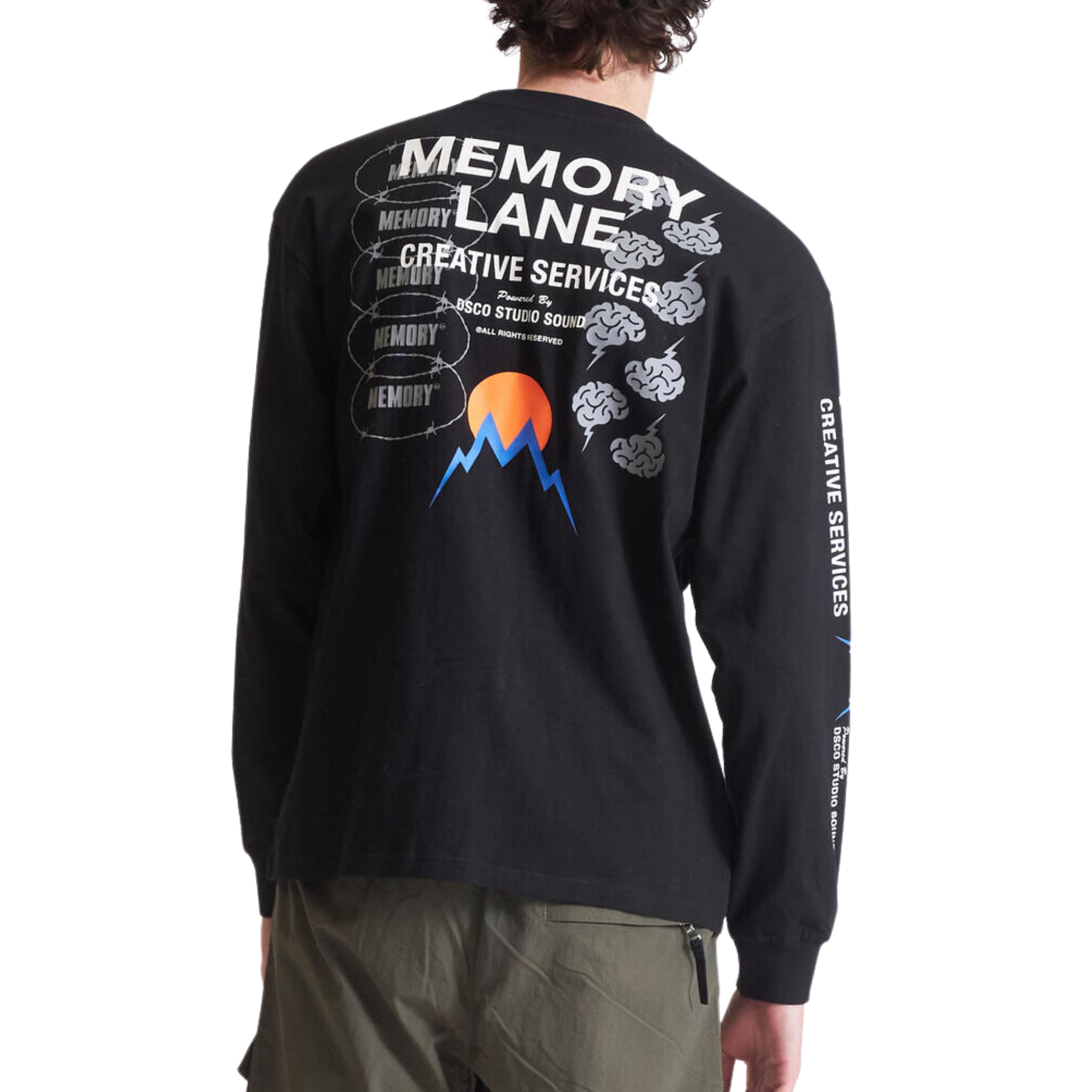 Memory Lane Symbolism LS Tee (Vintage Black) - Memory Lane