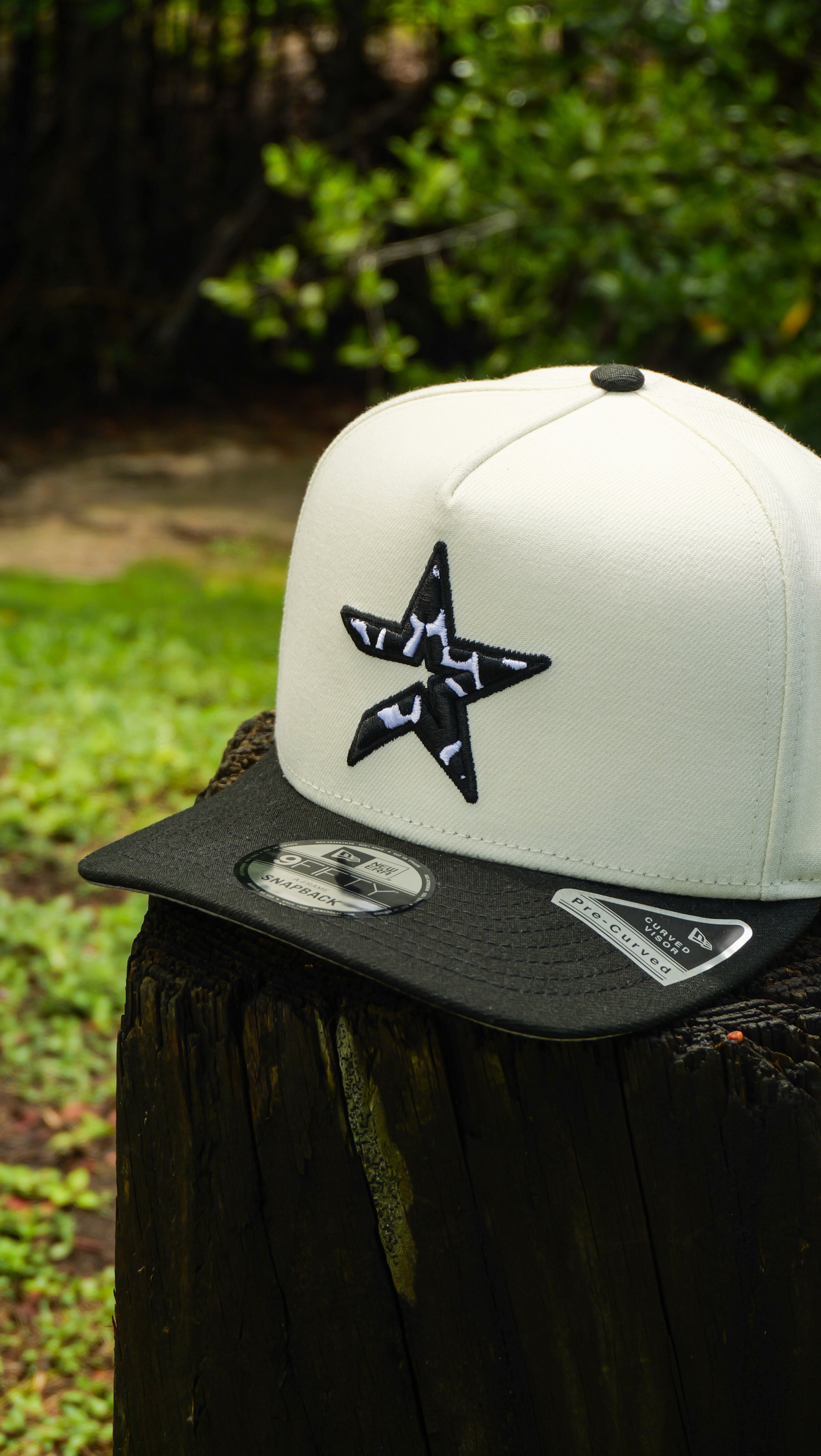 New Era Houston Astros 1986 All-Star Game 9FIFTY A-Frame Snapback-(Chrome/Black)