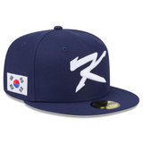 Korea Baseball New Era 2026 World Baseball Classic 59FIFTY Fitted Hat - Blue - New Era