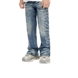 Kids Valabasas 'LATTICE" Jeans (Dark Blue) - VALABASAS