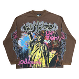 Godspeed "Vandal" LS T-Shirt (Mocha) - Godspeed