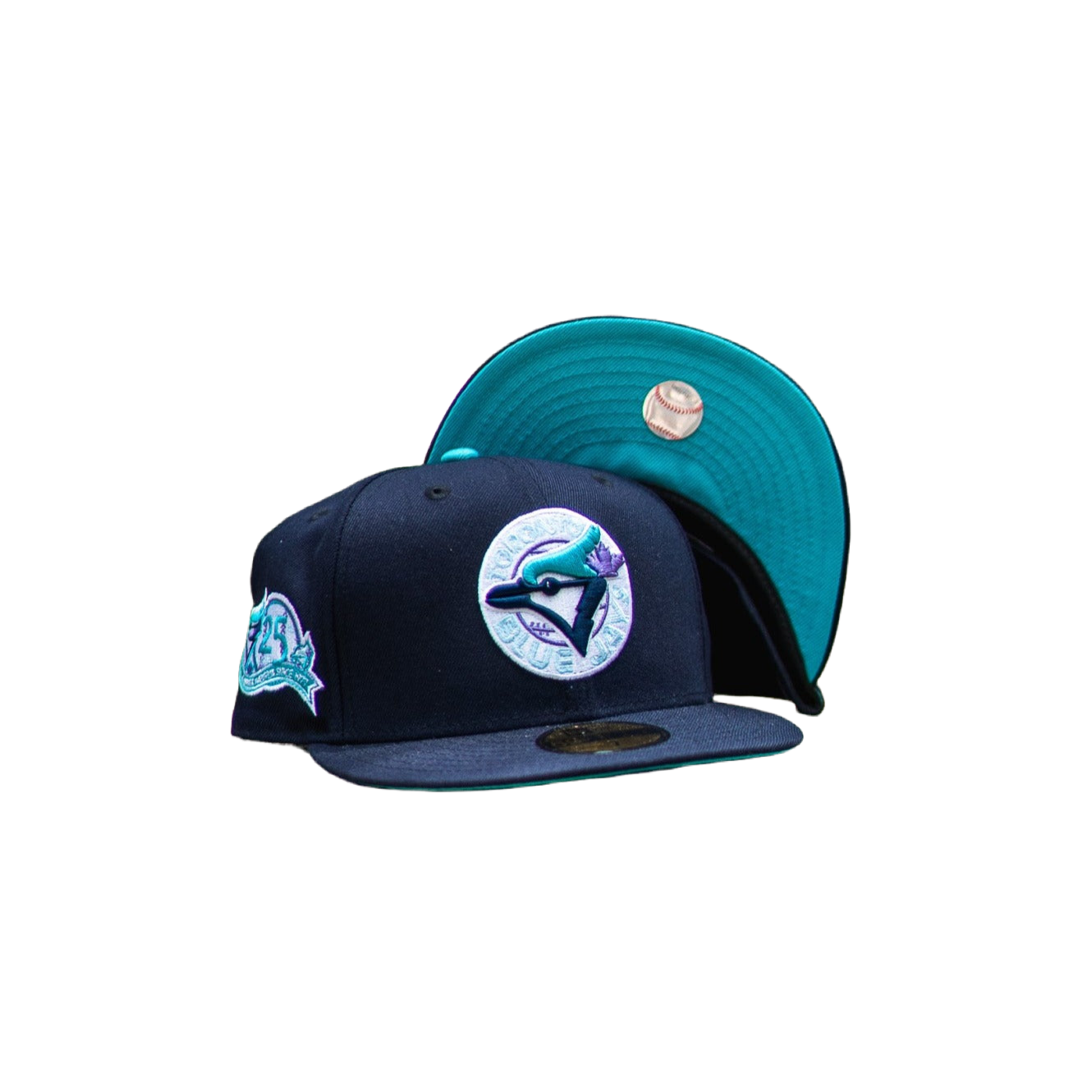 New Era Toronto Blue Jays 25th Anniversary Aqua UV (Navy) - New Era