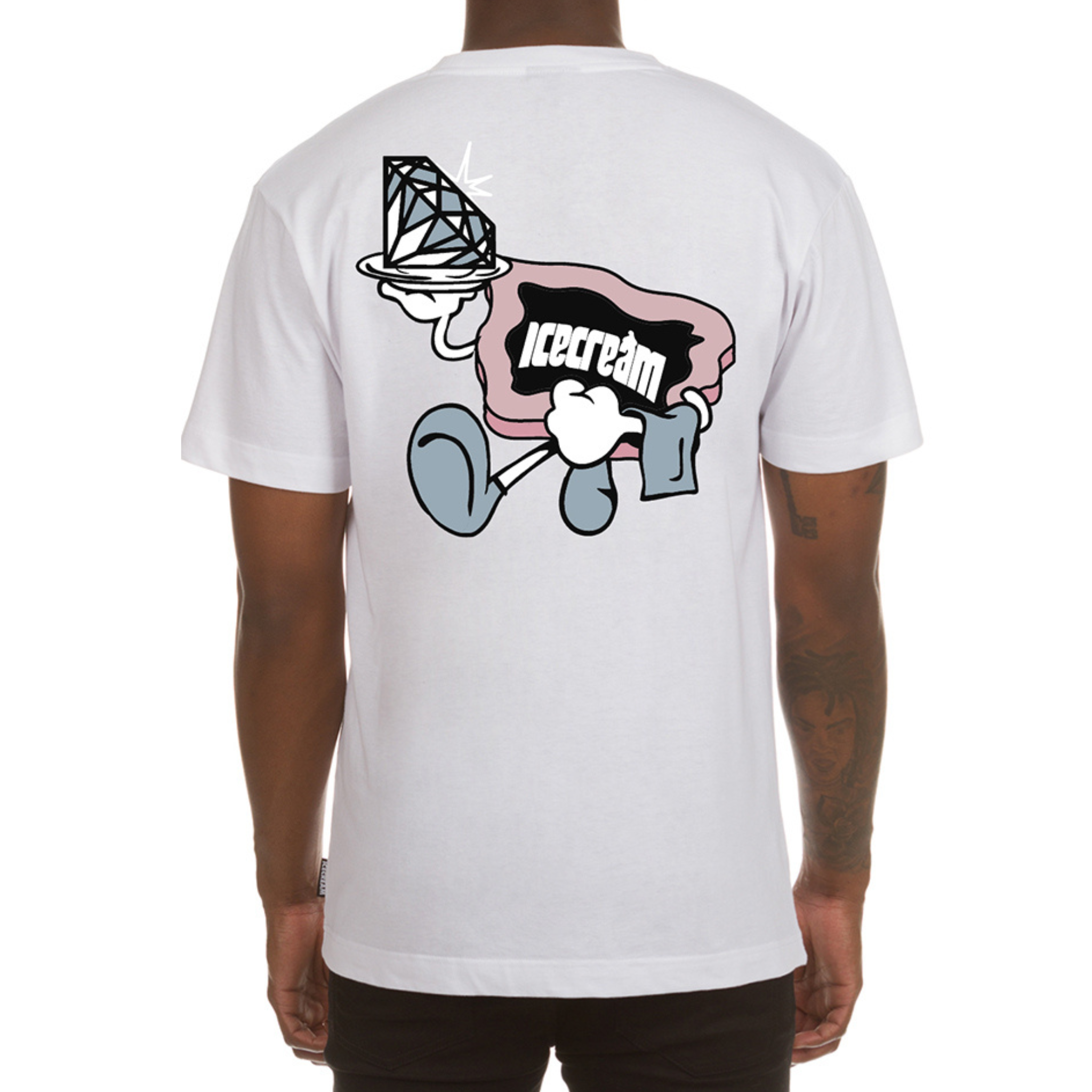 Ice Cream Garcon Means Boy SS Tee (Whisper White) - Ice Cream