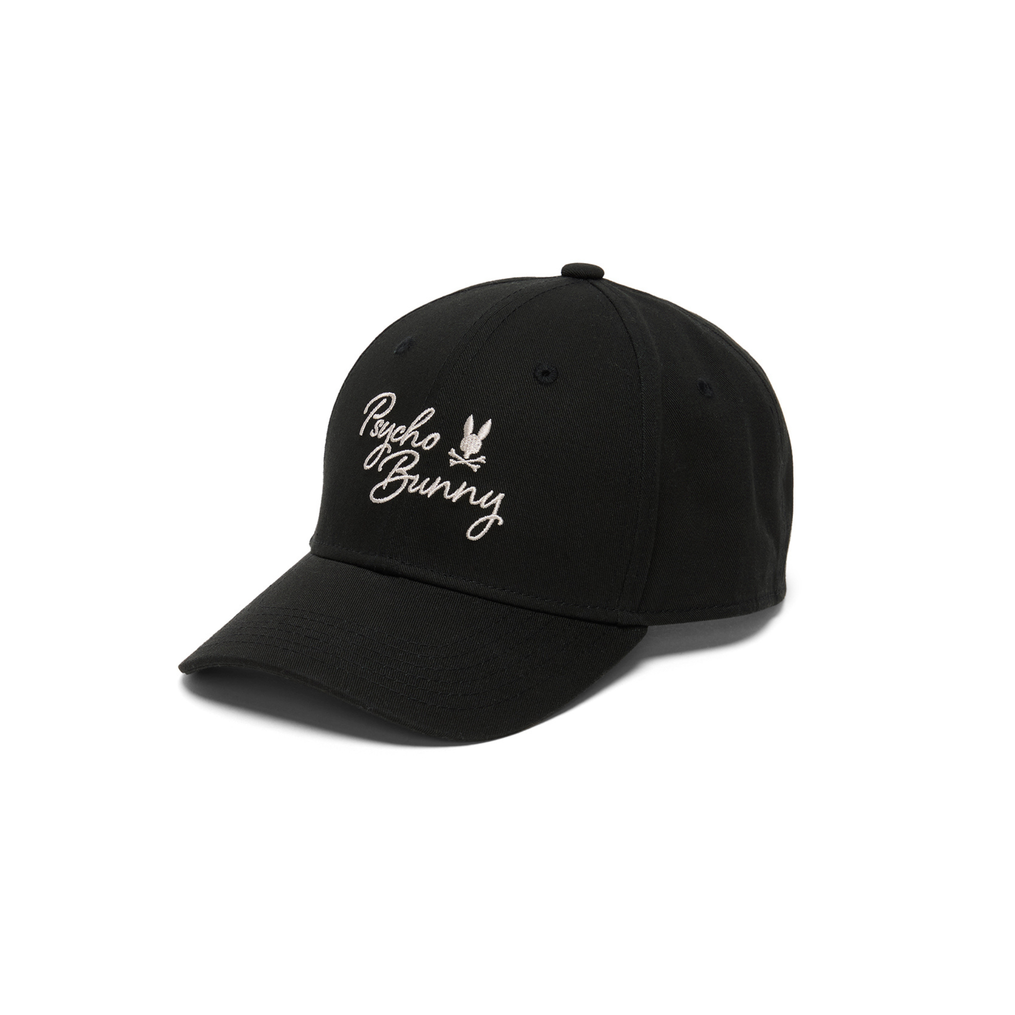 Psycho Bunny Desert Baseball Cap (Black)