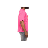 Billionaire Boys Club Smile SS Knit CROPPED FIT (Carmine Rose) - Billionaire Boys Club