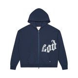 Godspeed OG Logo Sweatsuit V2 (Navy/Silver) BOOM - Godspeed