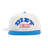 Diet Starts Monday Madness Hat (Cream/Blue/Red) - Diet Starts Monday