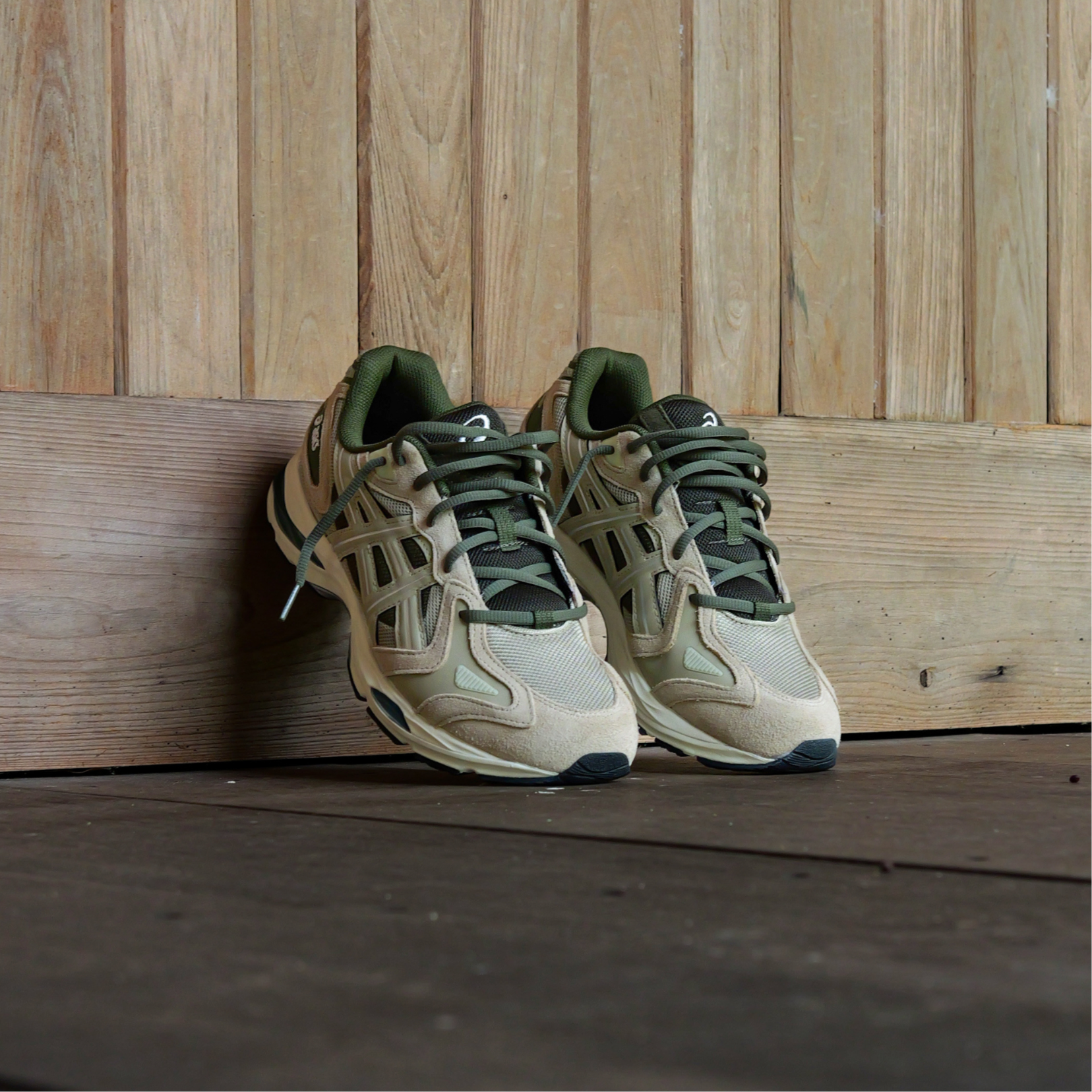 Mens Asics Gel K-1011 (Wood/Olive Canvas)