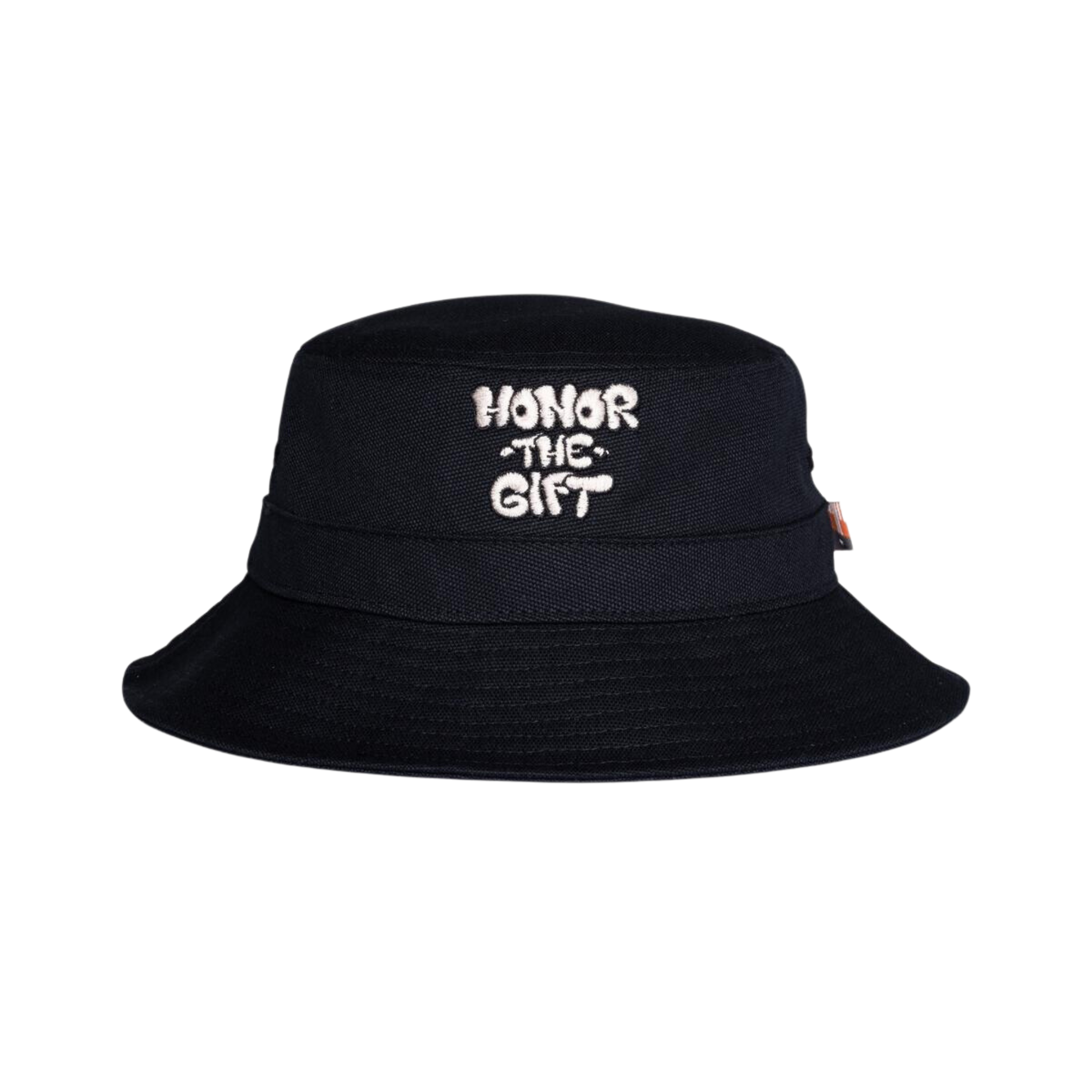 Honor The Gift Script Bucket Hat (Black) - Honor The Gift