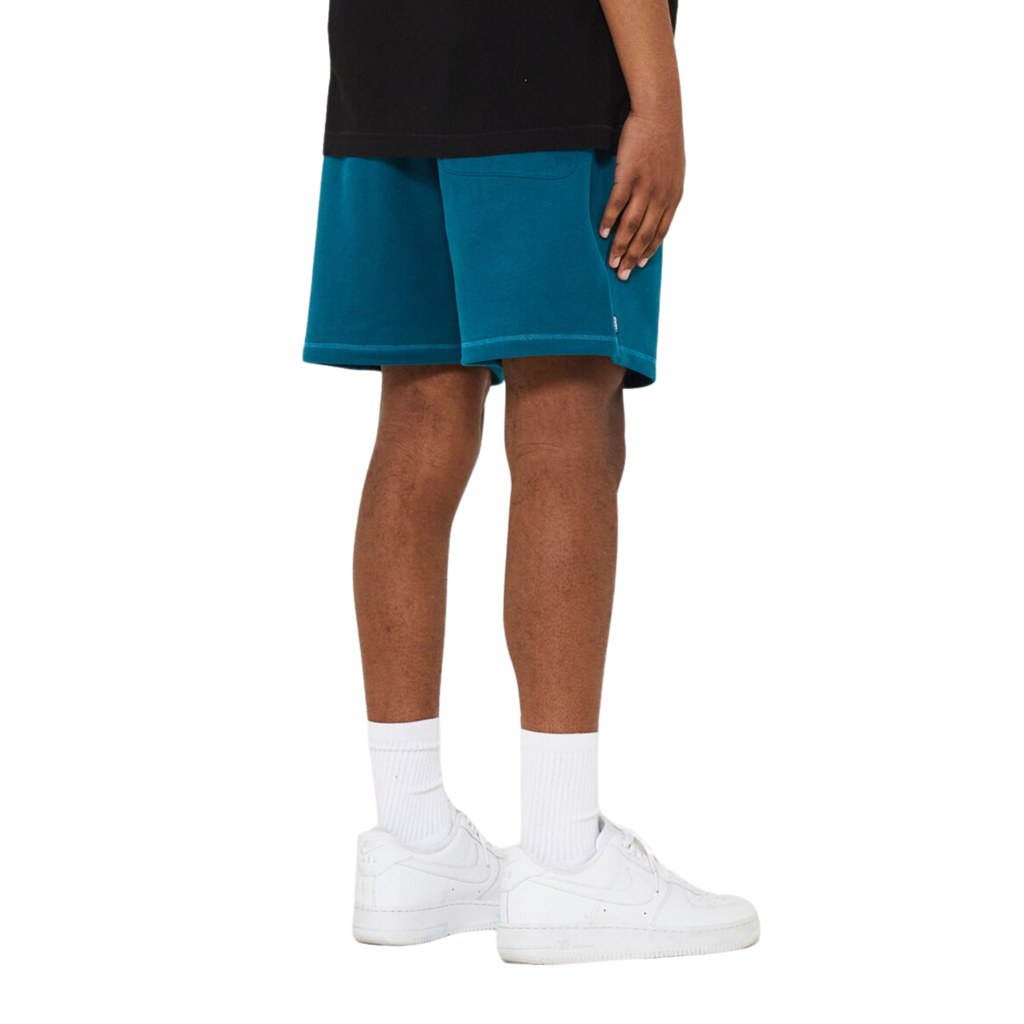 Memory Lane Outlaw Sweatshorts (Dark Aqua) - Memory Lane