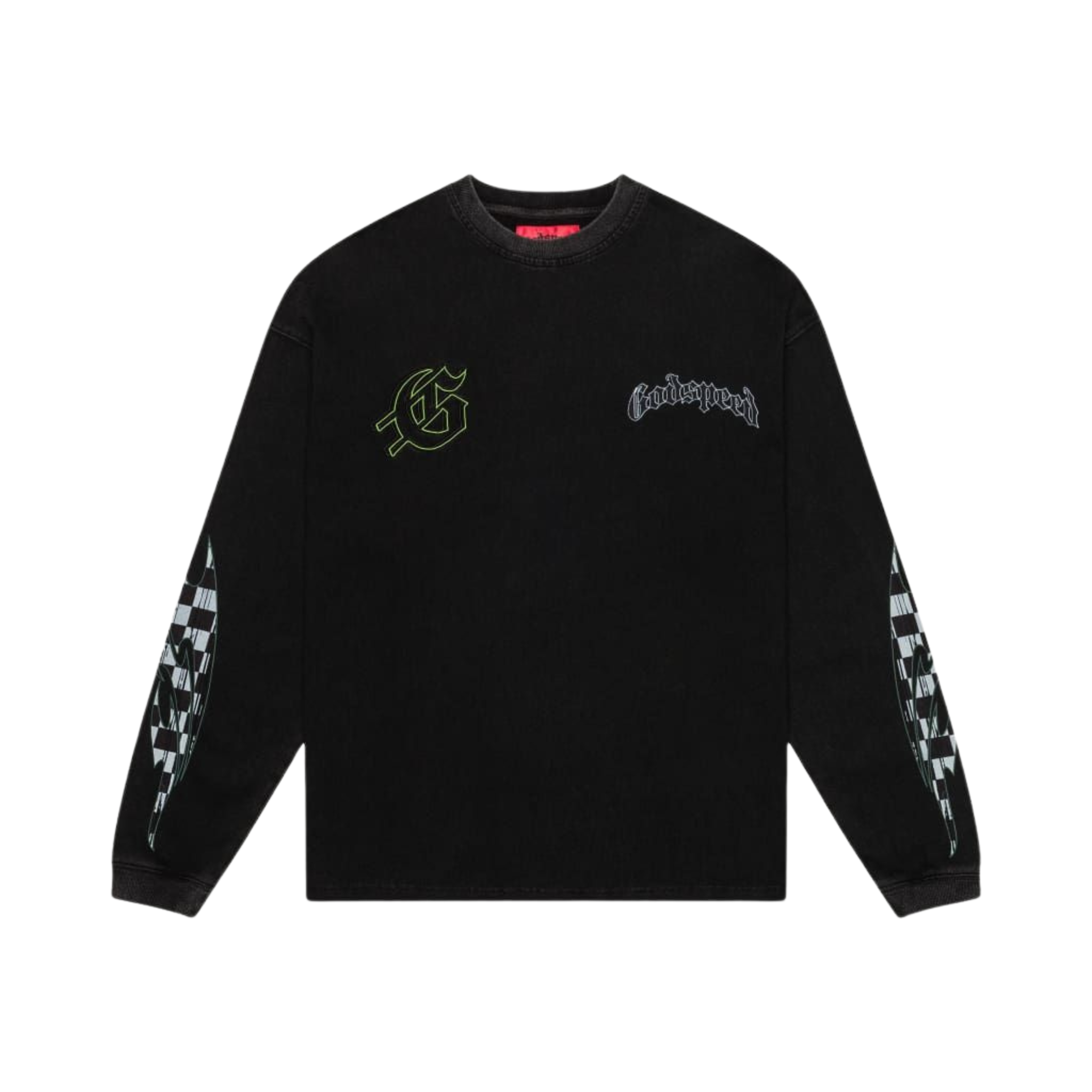 Godspeed 'CrashOut' LS T-shirt (Black Wash)