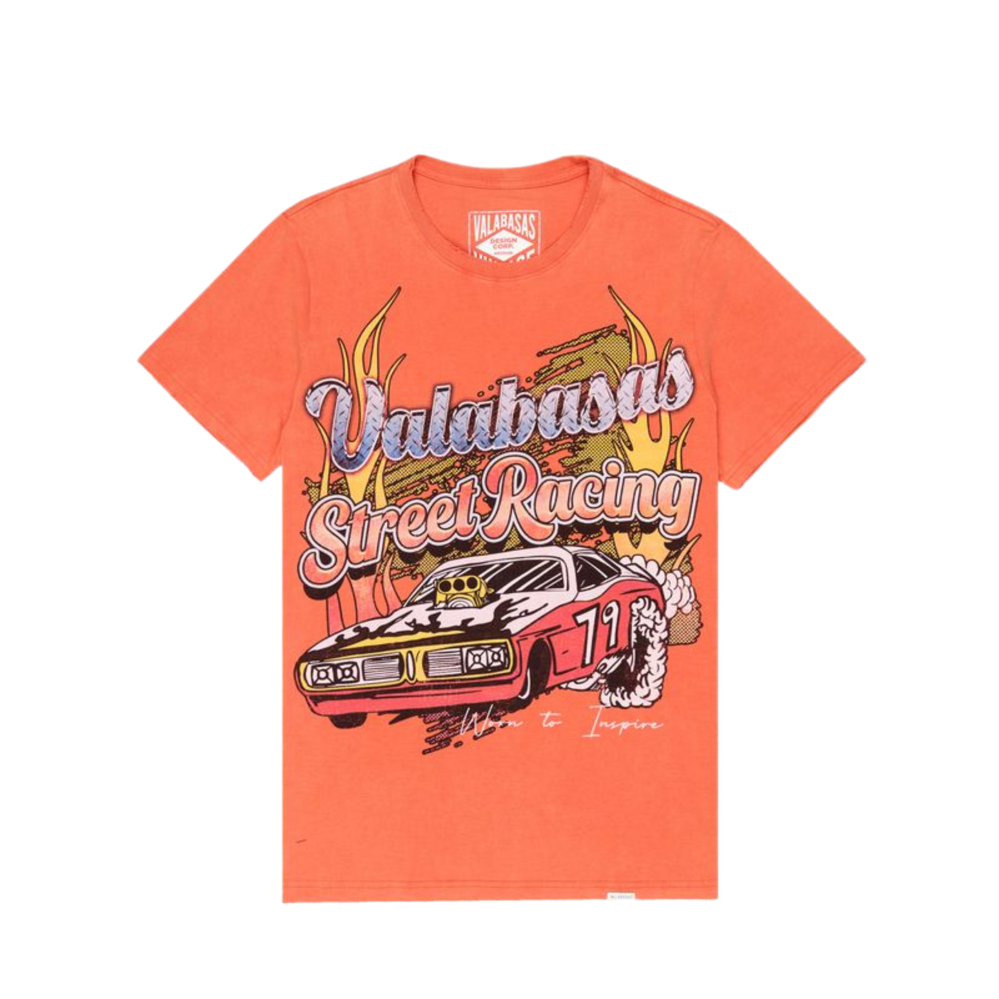 Valabasas "Crush" Tee (Vintage Flame Orange)