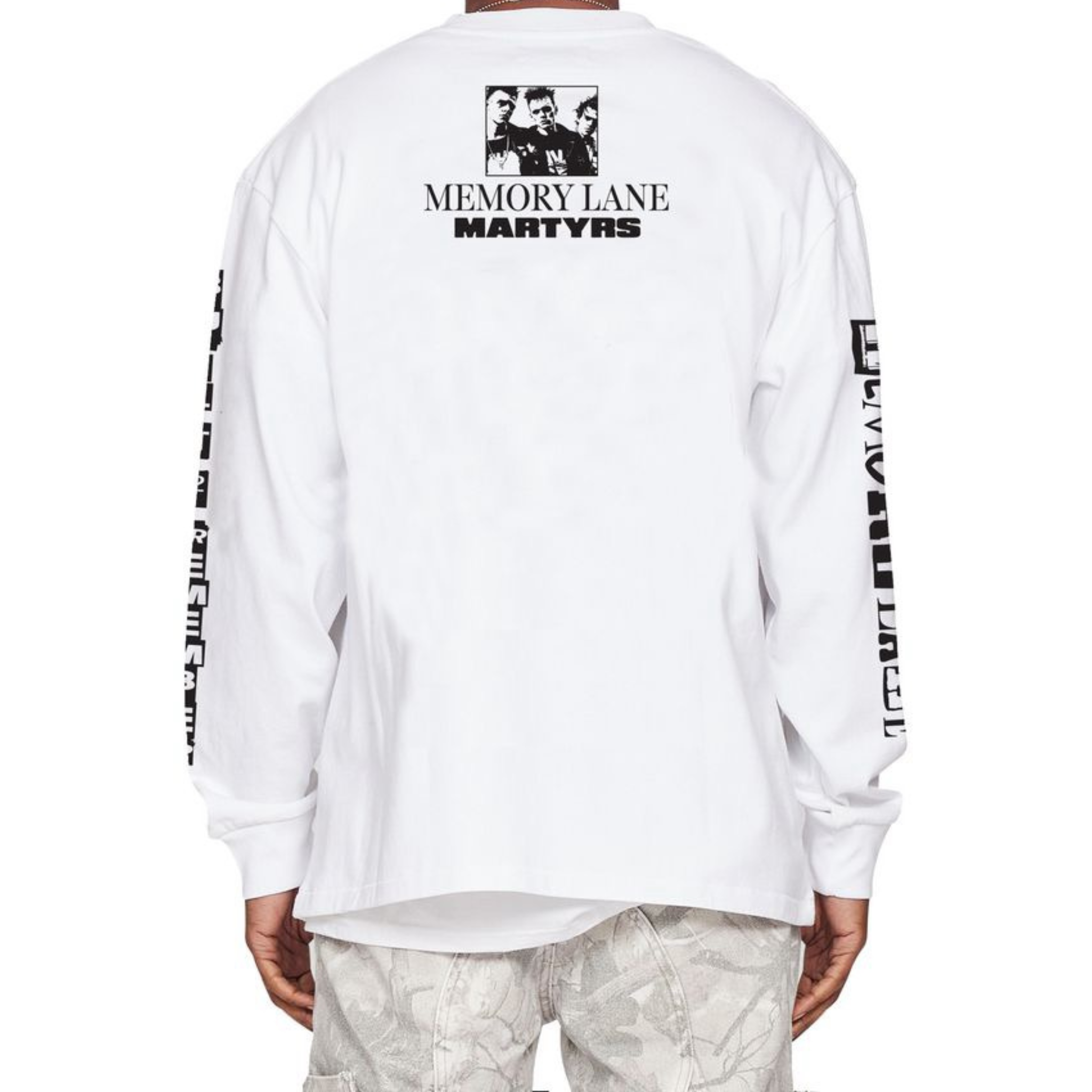 Memory Lane COBRA MARTYRS LONG SLEEVE (White) - Memory Lane