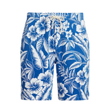 Polo Ralph Lauren 8.5 Inch Tropical Floral Spa Terry Short (Monotone Tropical) - Polo Ralph Lauren