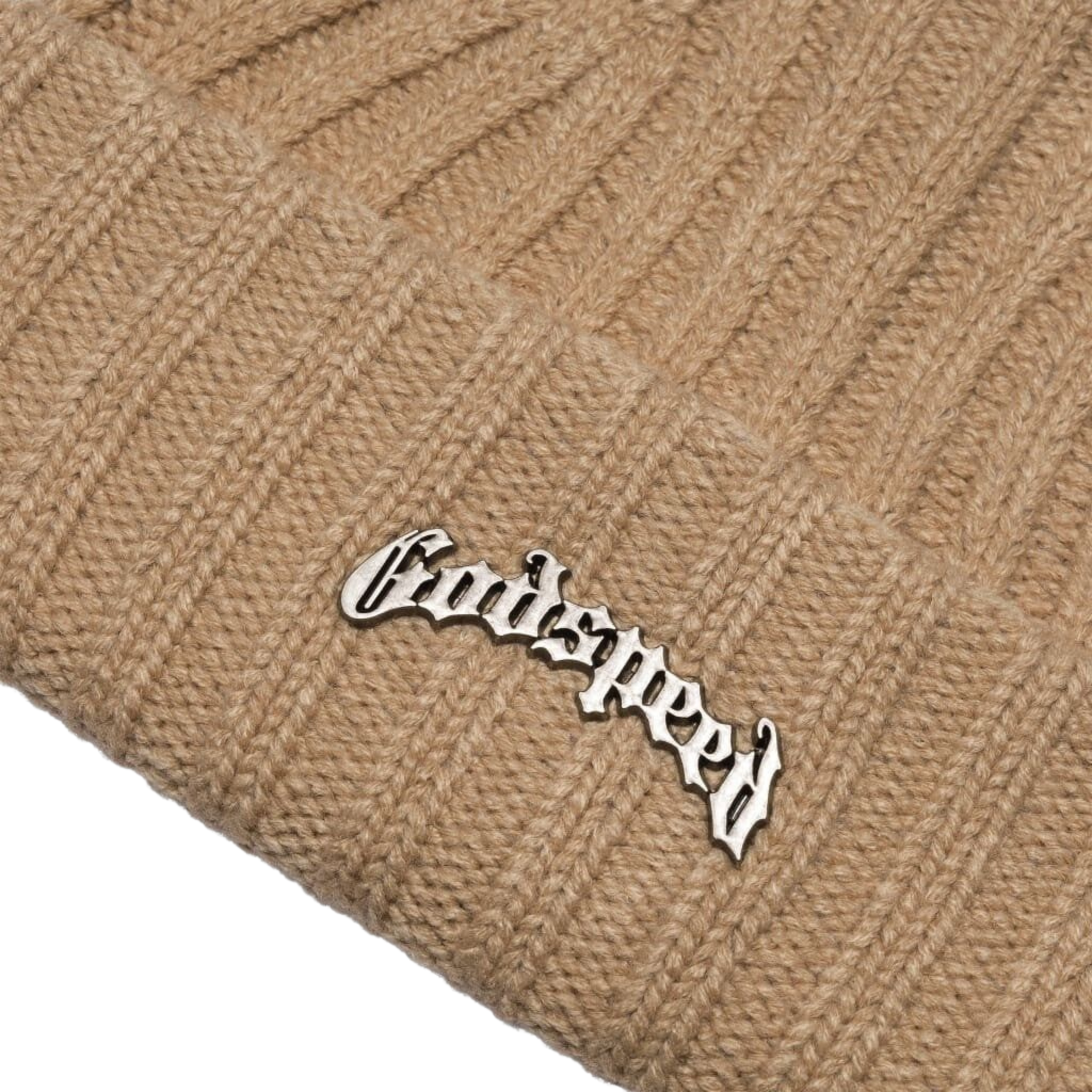 Godspeed OG Logo Emblem Beanie (Khaki)