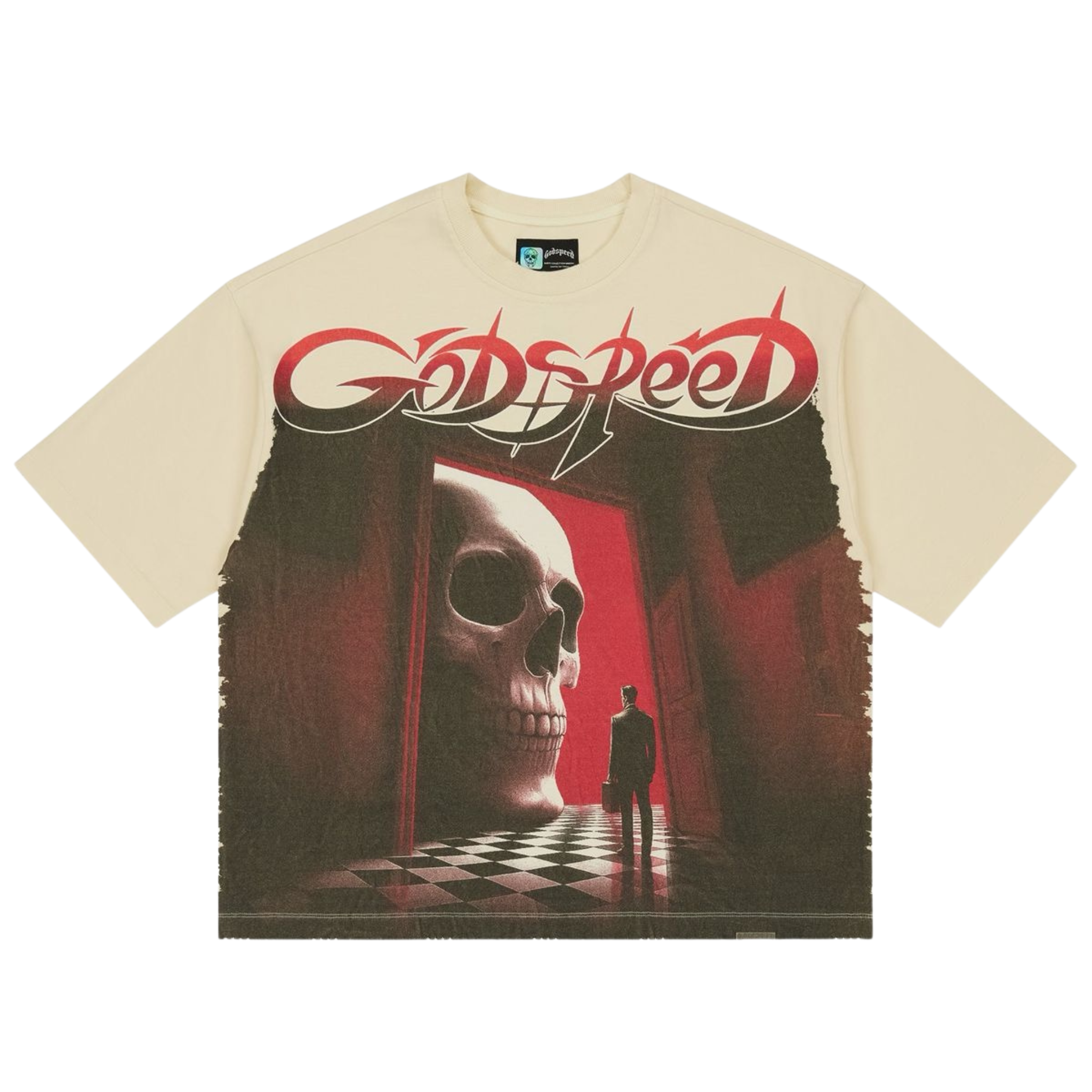 Godspeed "Fates Doorstep" T-shirt (Bone)