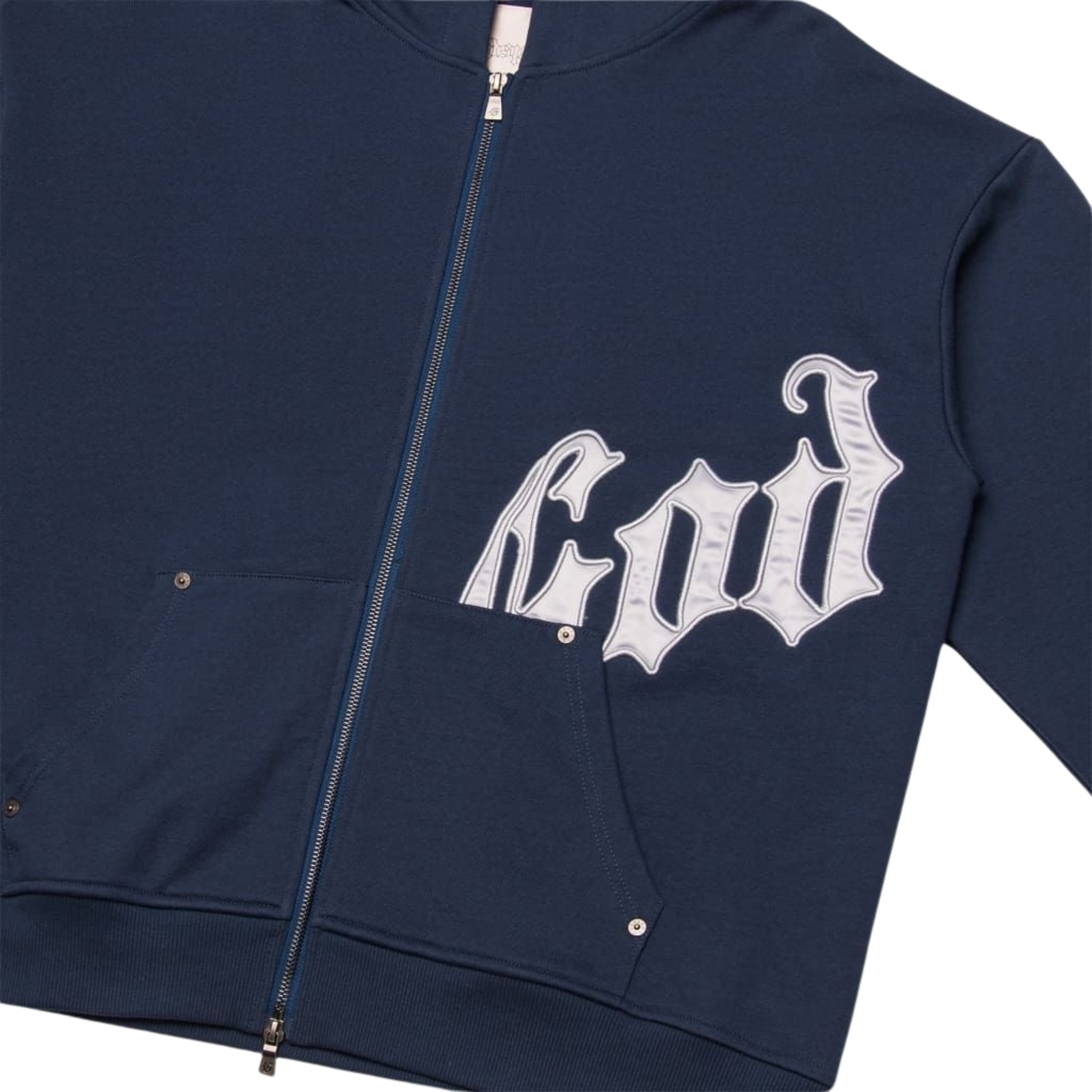 Godspeed OG Logo Sweatsuit V2 (Navy/Silver) BOOM - Godspeed