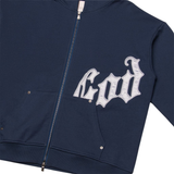 Godspeed OG Logo Sweatsuit V2 (Navy/Silver) BOOM - Godspeed