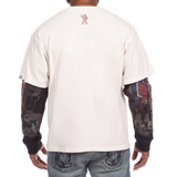 Billionaire Boys Club "Wellness" LS Knit Tee (Gardenia)