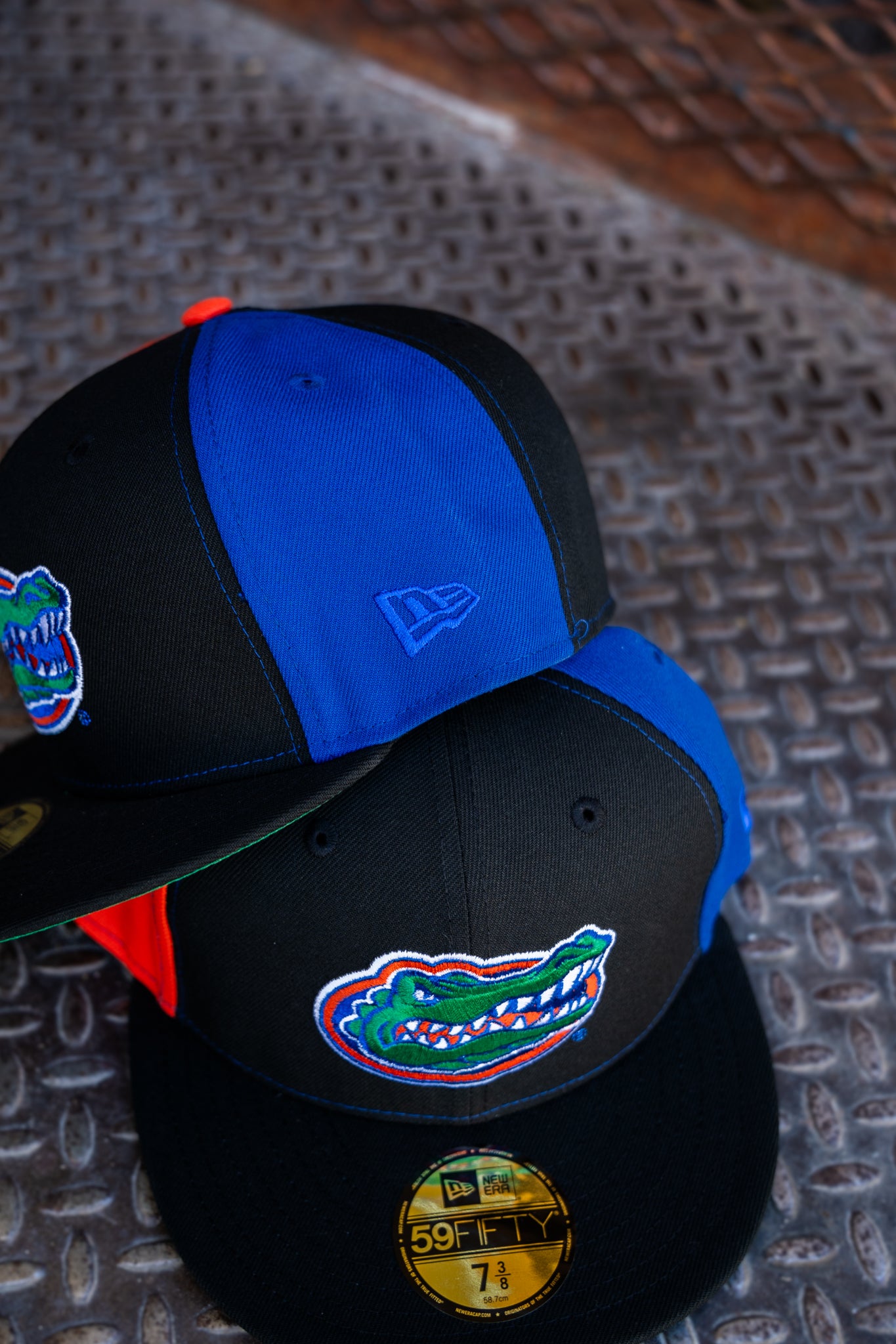 New Era Florida Gators Green UV (Black/Orange/Royal) 59Fifty Fitted - New Era