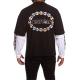 Icecream "Jupiter" LS Tee (Boxy Fit)-(Black) - Ice Cream
