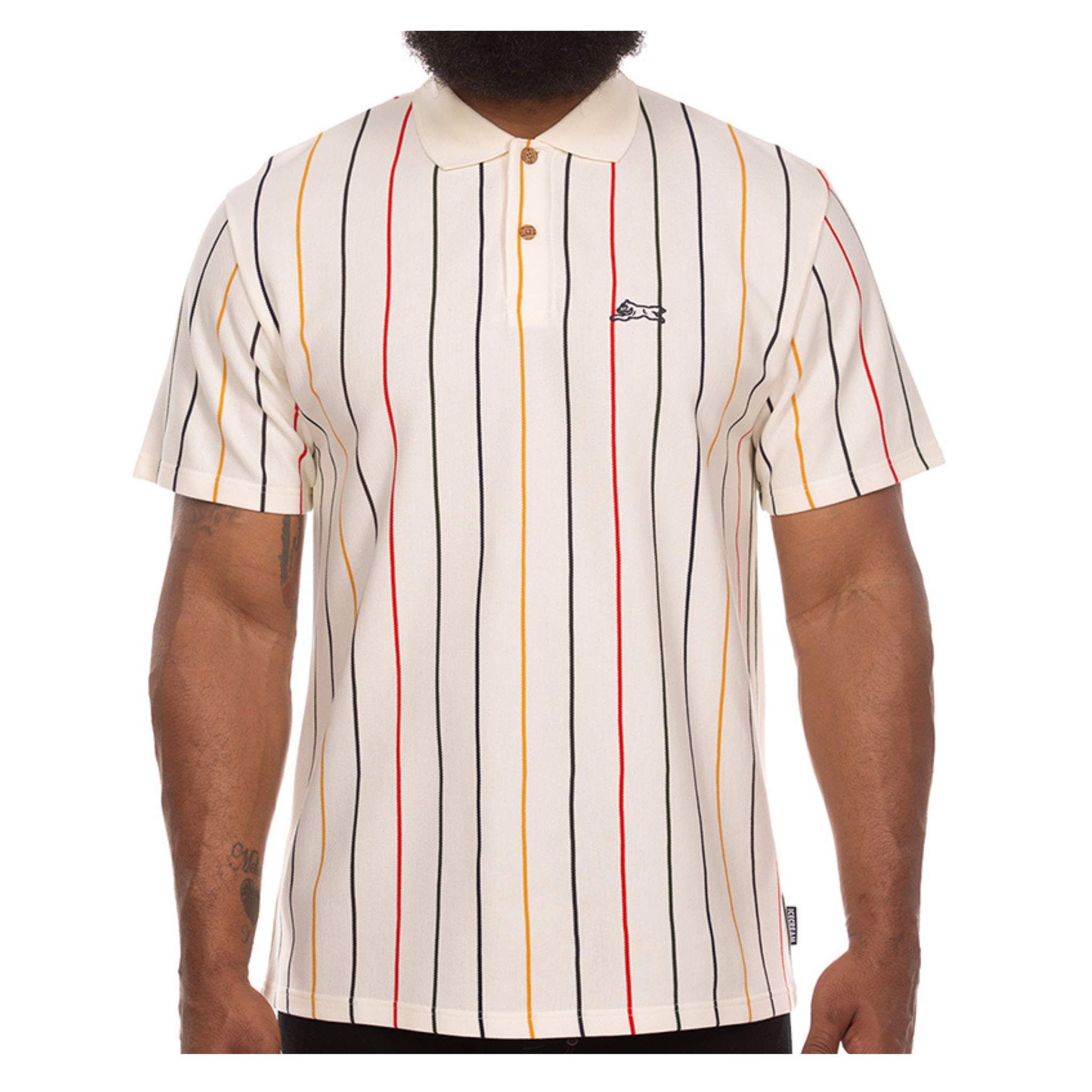 Icecream "Archer" SS Polo (Antique White) - Ice Cream
