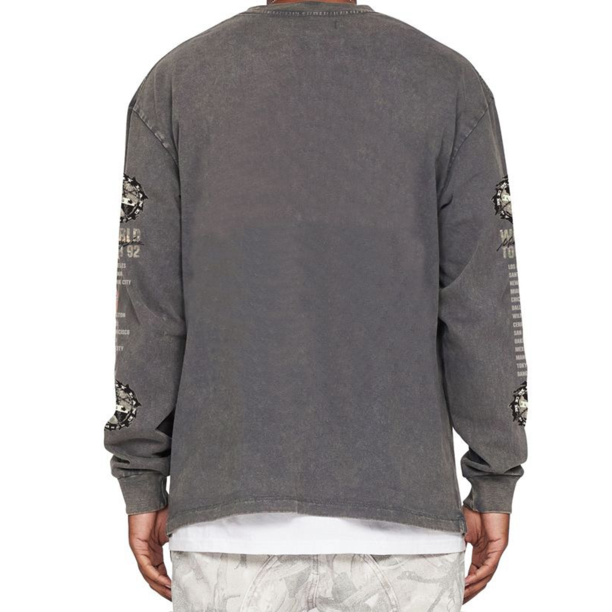 Memory Lane WORLD TOUR LONG SLEEVE (Black) - Memory Lane