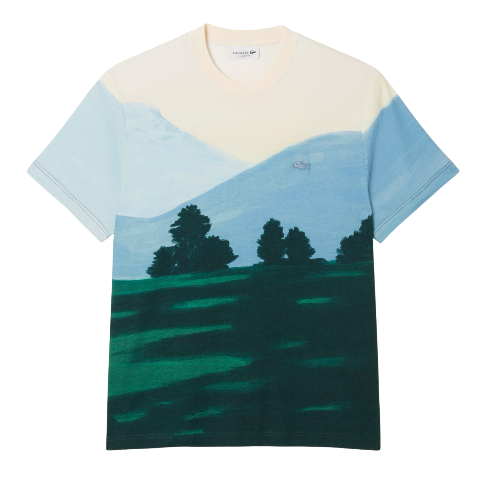 Lacoste Men's Printed Jersey T-Shirt (Multi Color) - Lacoste